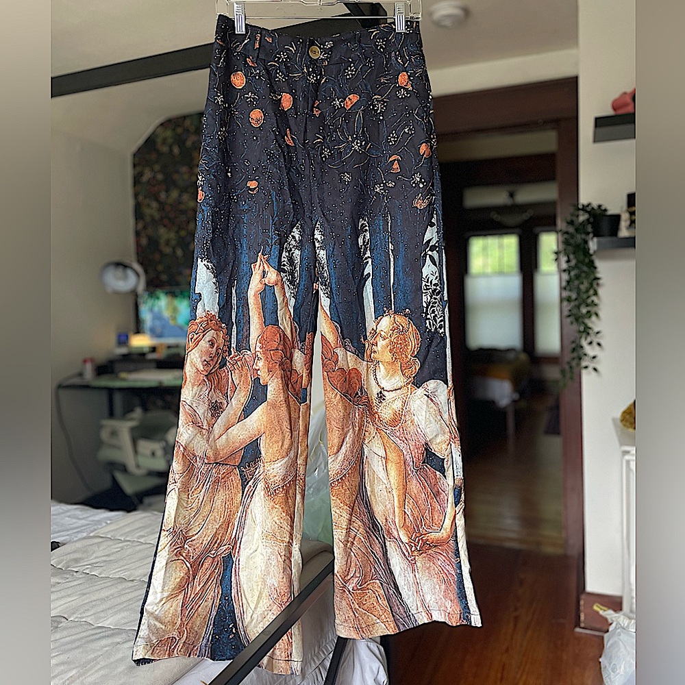👼🏻 Cider Renaissance Painting Pants 👼🏻 Size  L 👼🏻